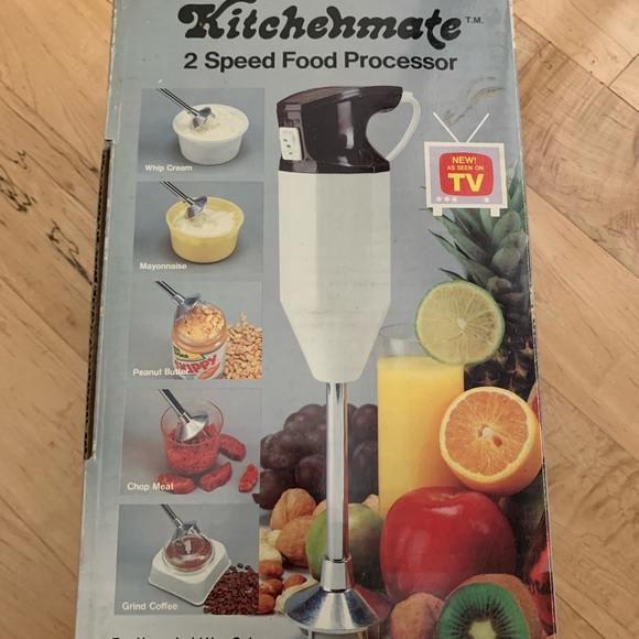 Kitchen Kitchenmate 2 Speed Food Processor Vintage 1983 Poshmark